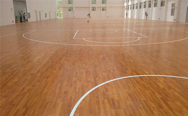 上海體育館專用運動木地板施工