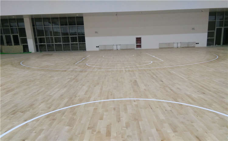 指接板籃球場木地板安裝工藝