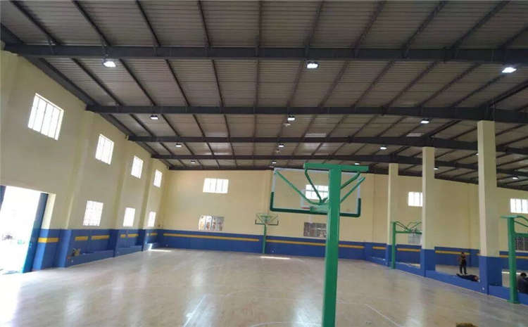 橡膠木木地板籃球館怎么翻新