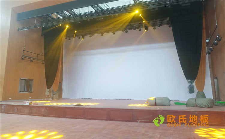 福建漳州市一職業(yè)學(xué)院體育館木地板案例